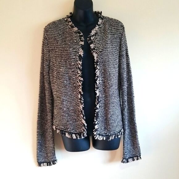 H&M Glittery Cardigan Sweater Sz Medium - Picture 2 of 7